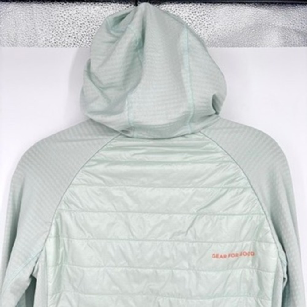 Cotopaxi Capa Hybrid Insulated Hooded Jacket Mint Green Zip Outdoor‎ Active XS - Picture 9 of 14